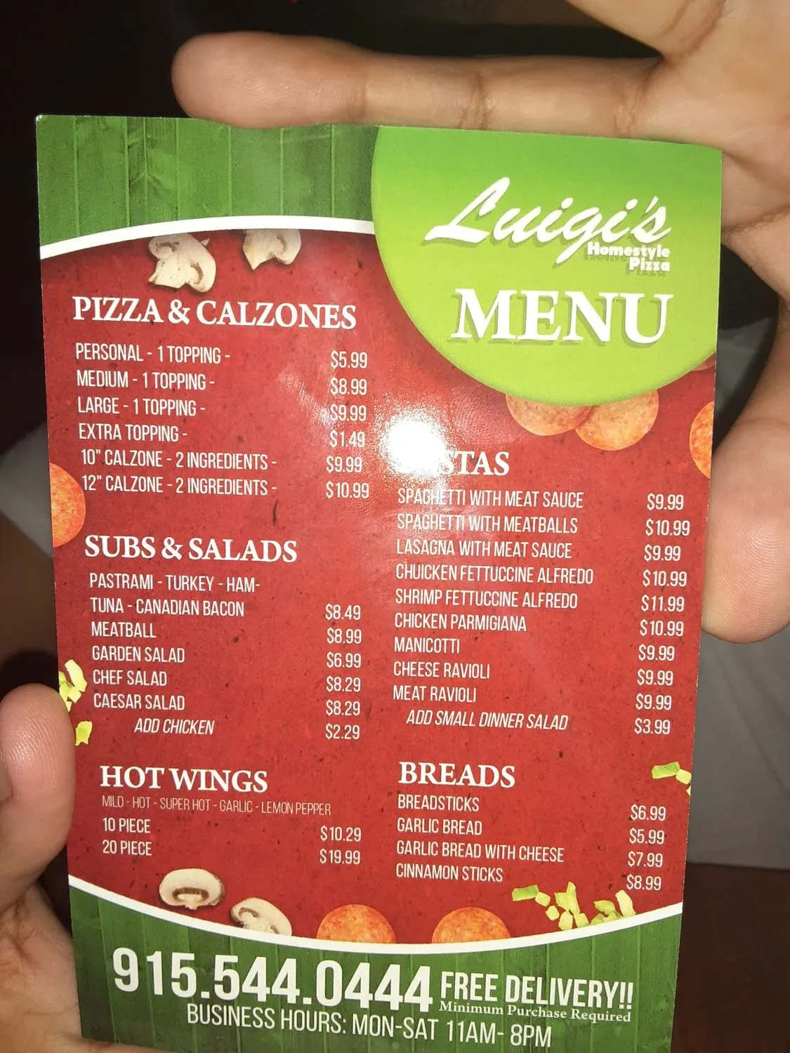 Menu 3