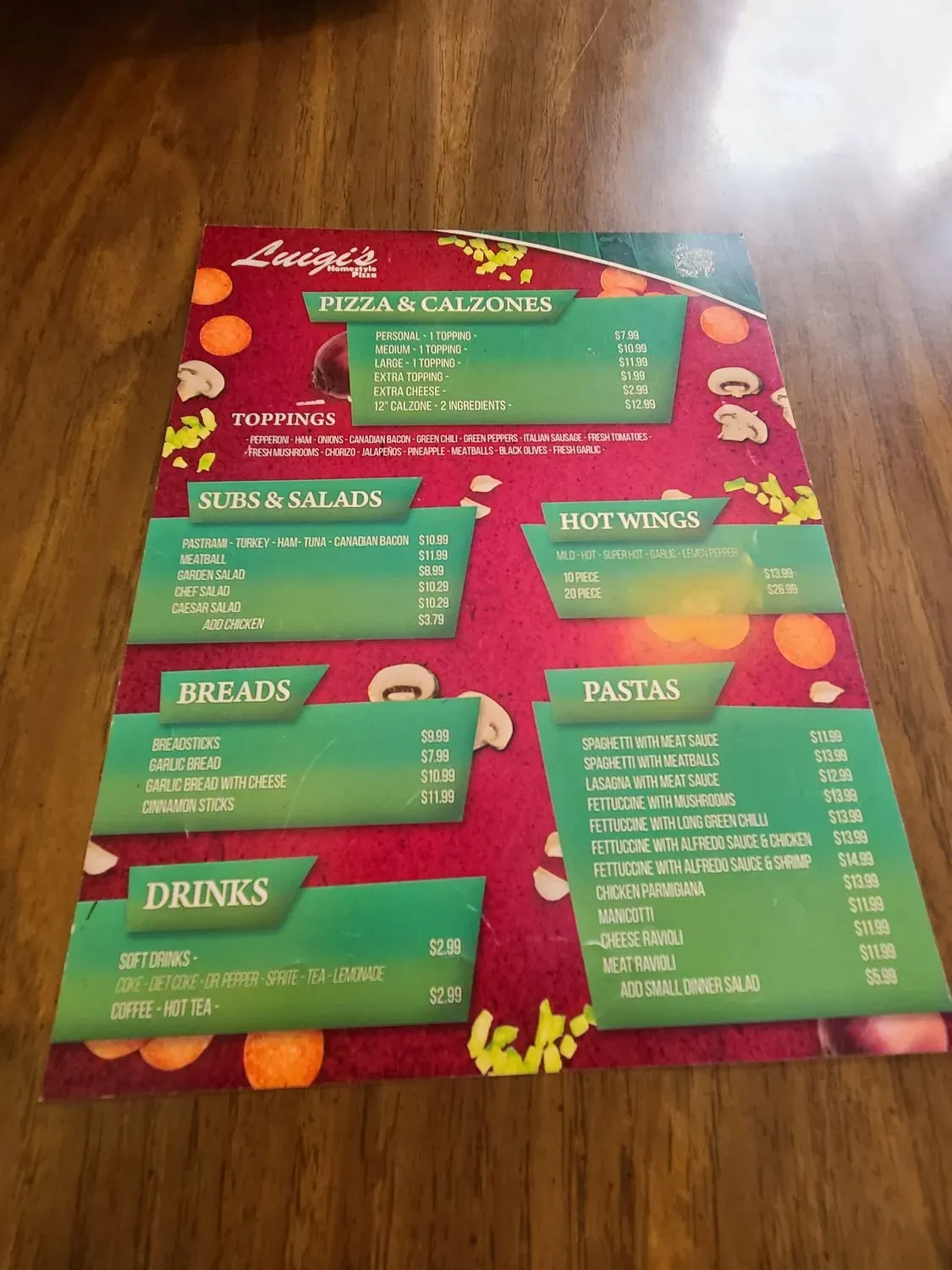 Menu 4