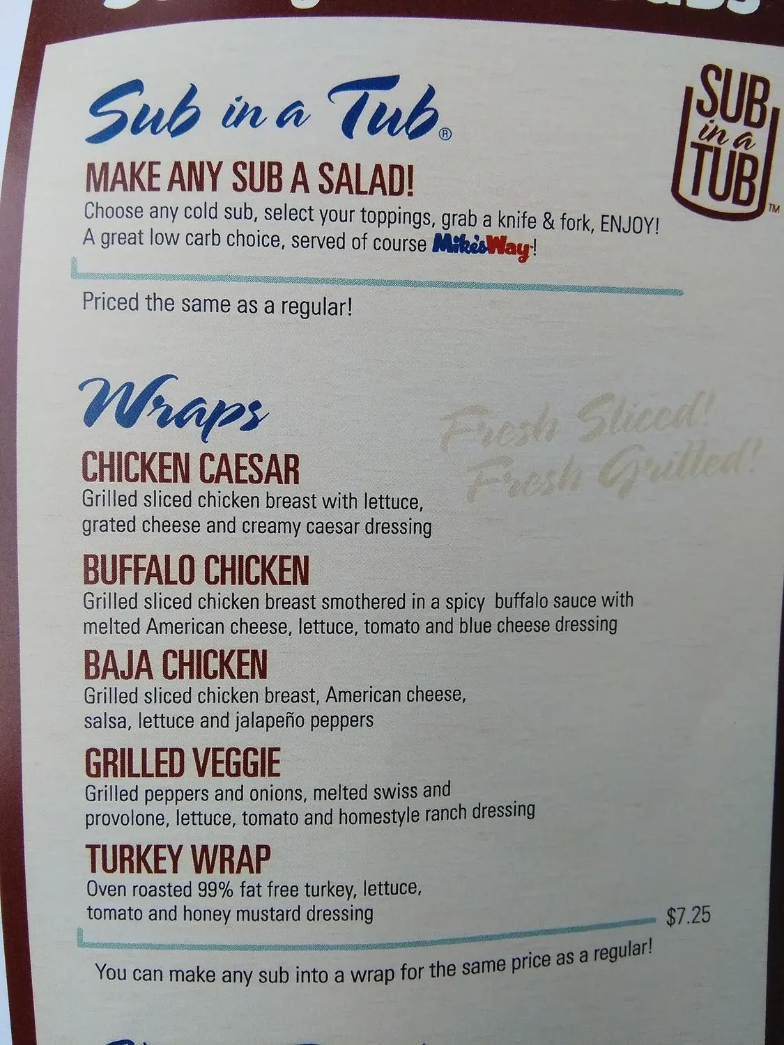 Menu 4