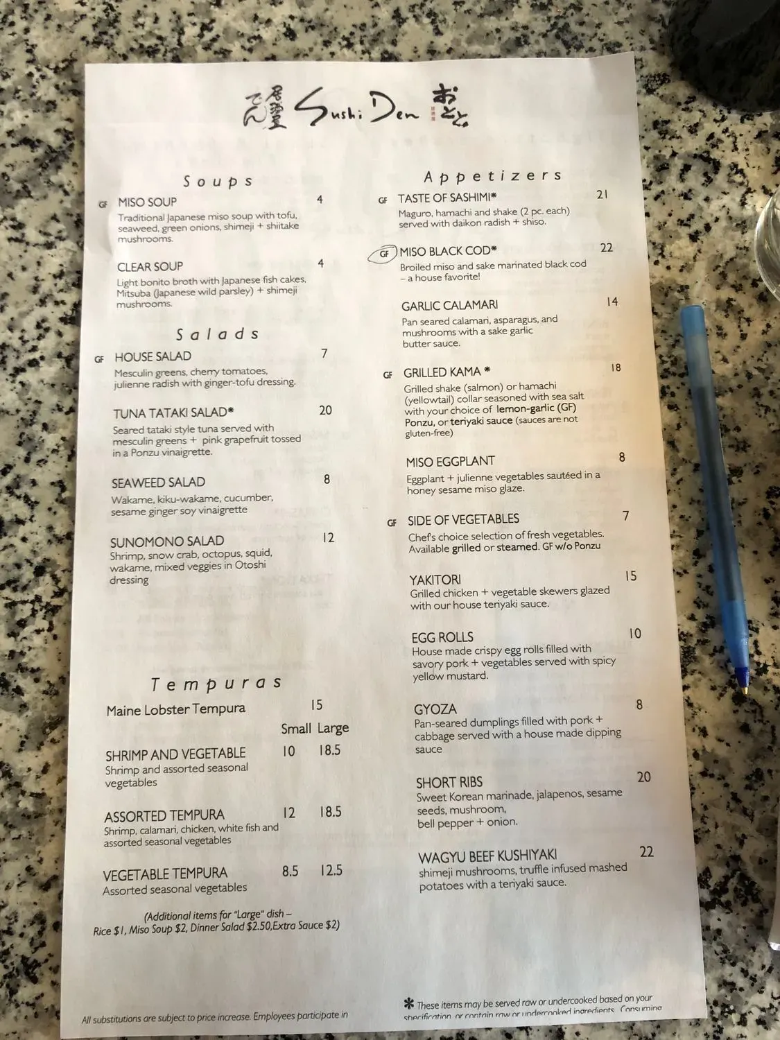 Menu 6