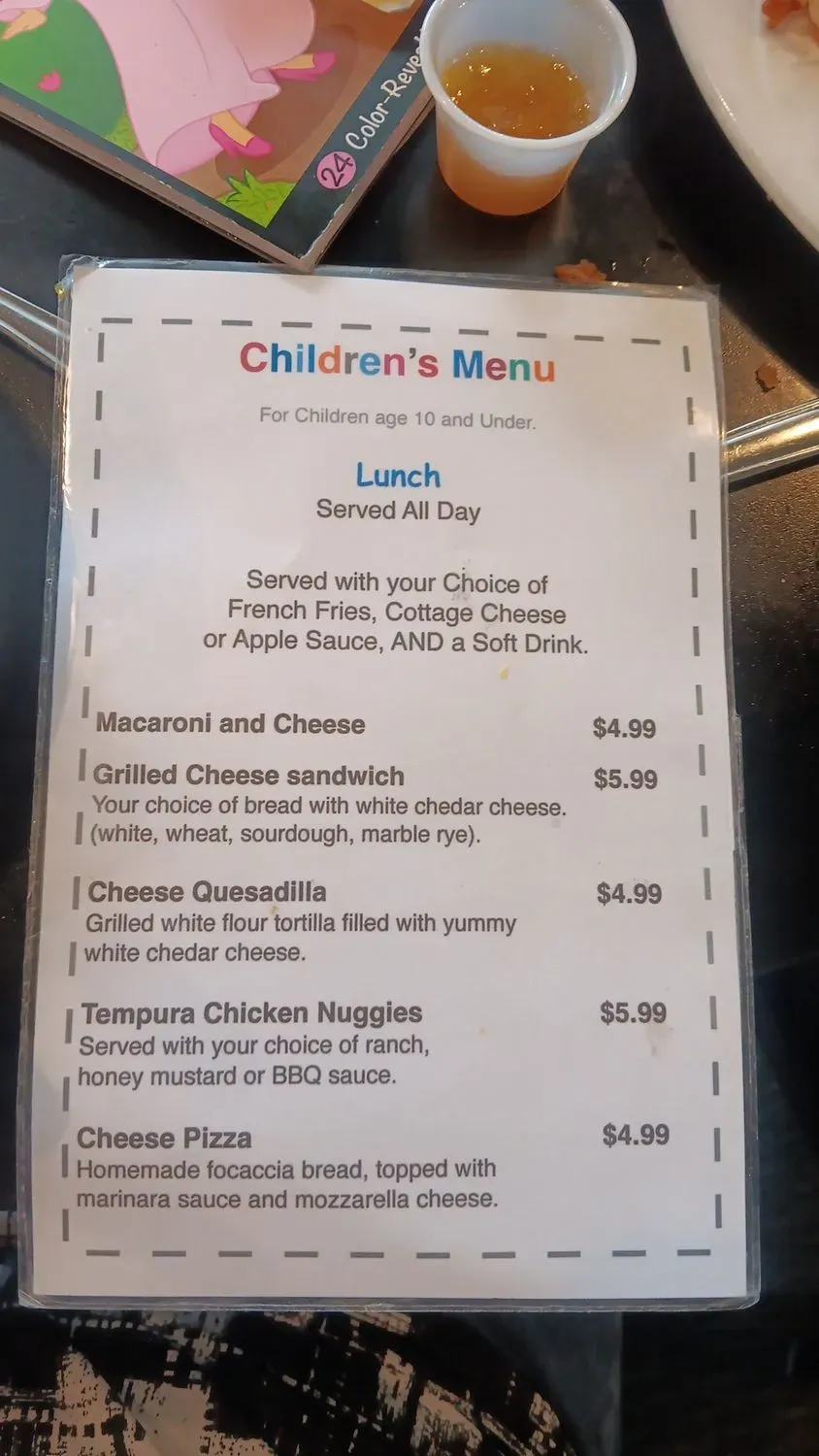 Menu 6