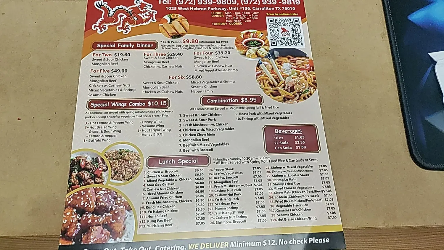 Menu 4