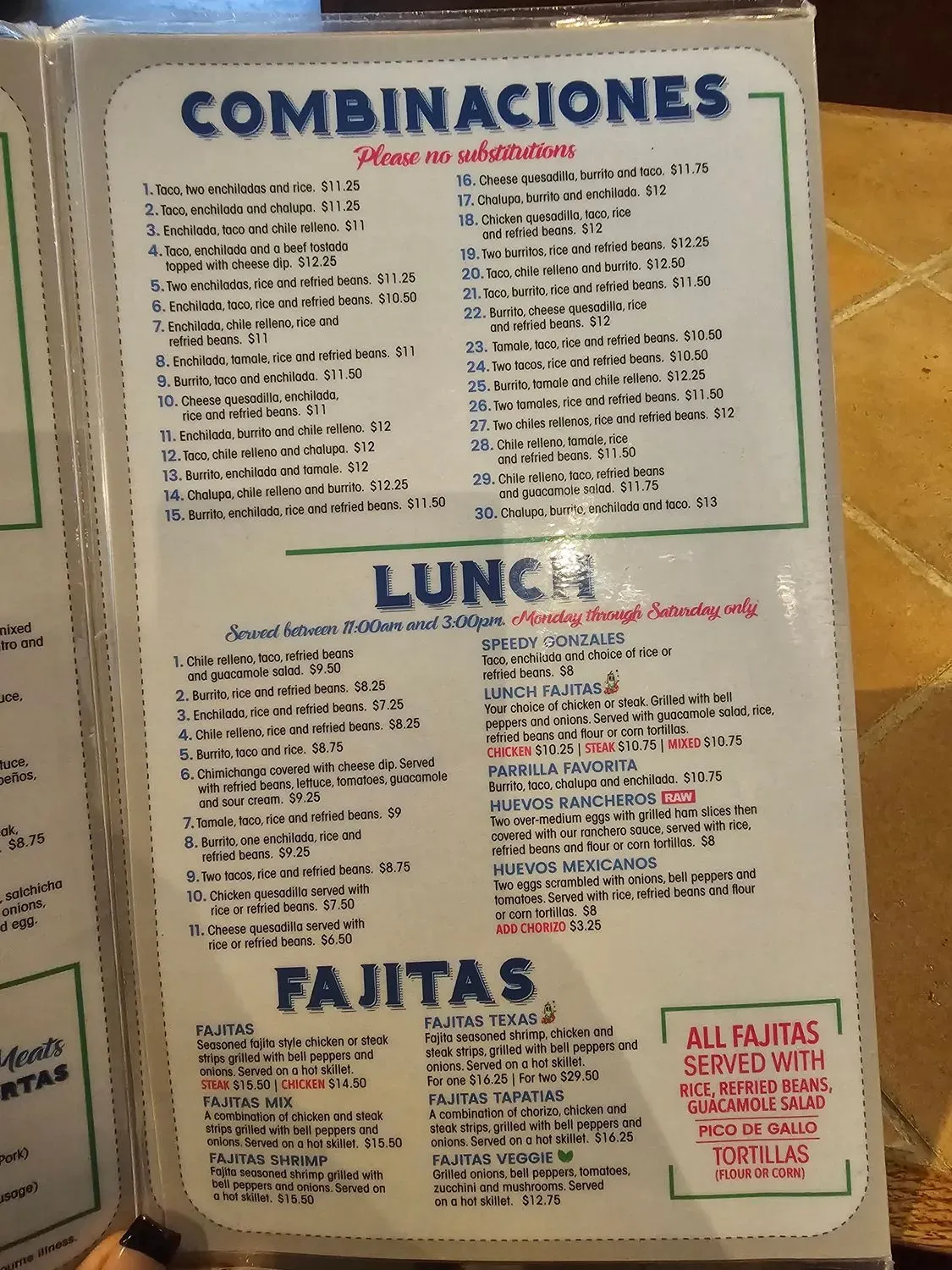 Menu 6