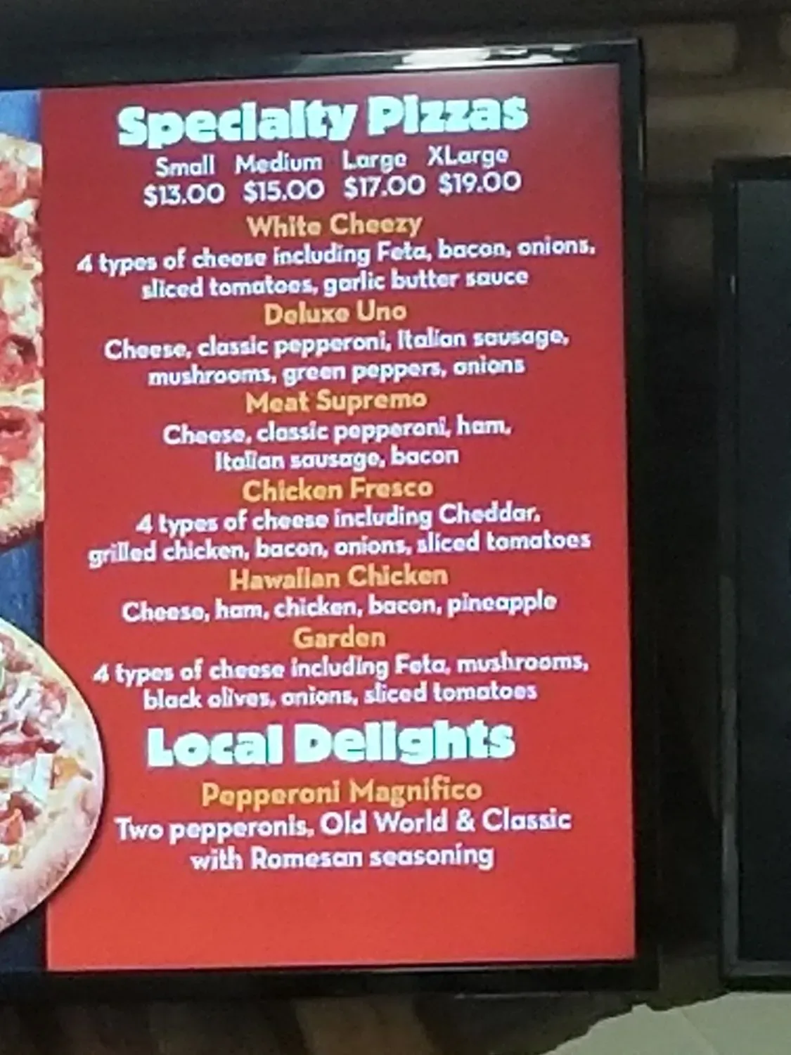 Menu 6