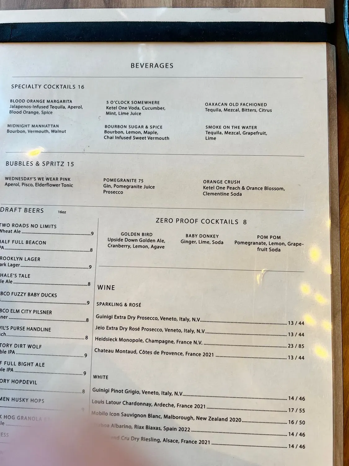 Menu 6