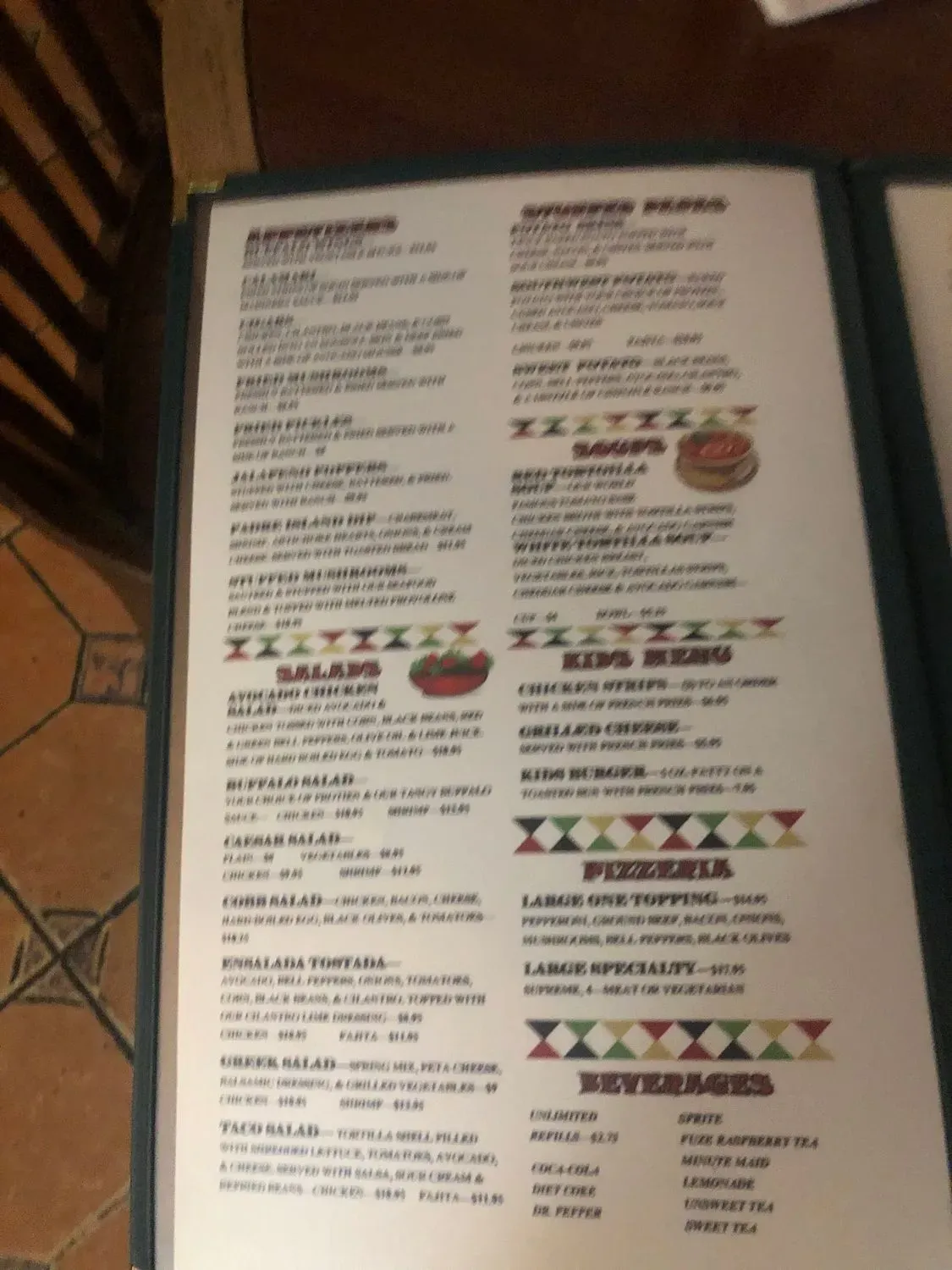 Menu 6