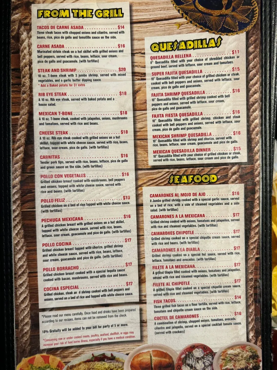 Menu 6