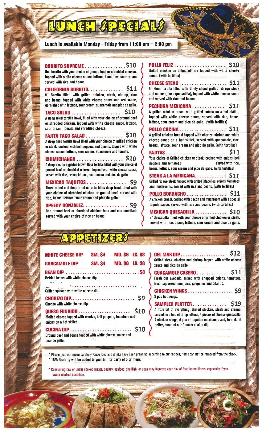 Menu 4