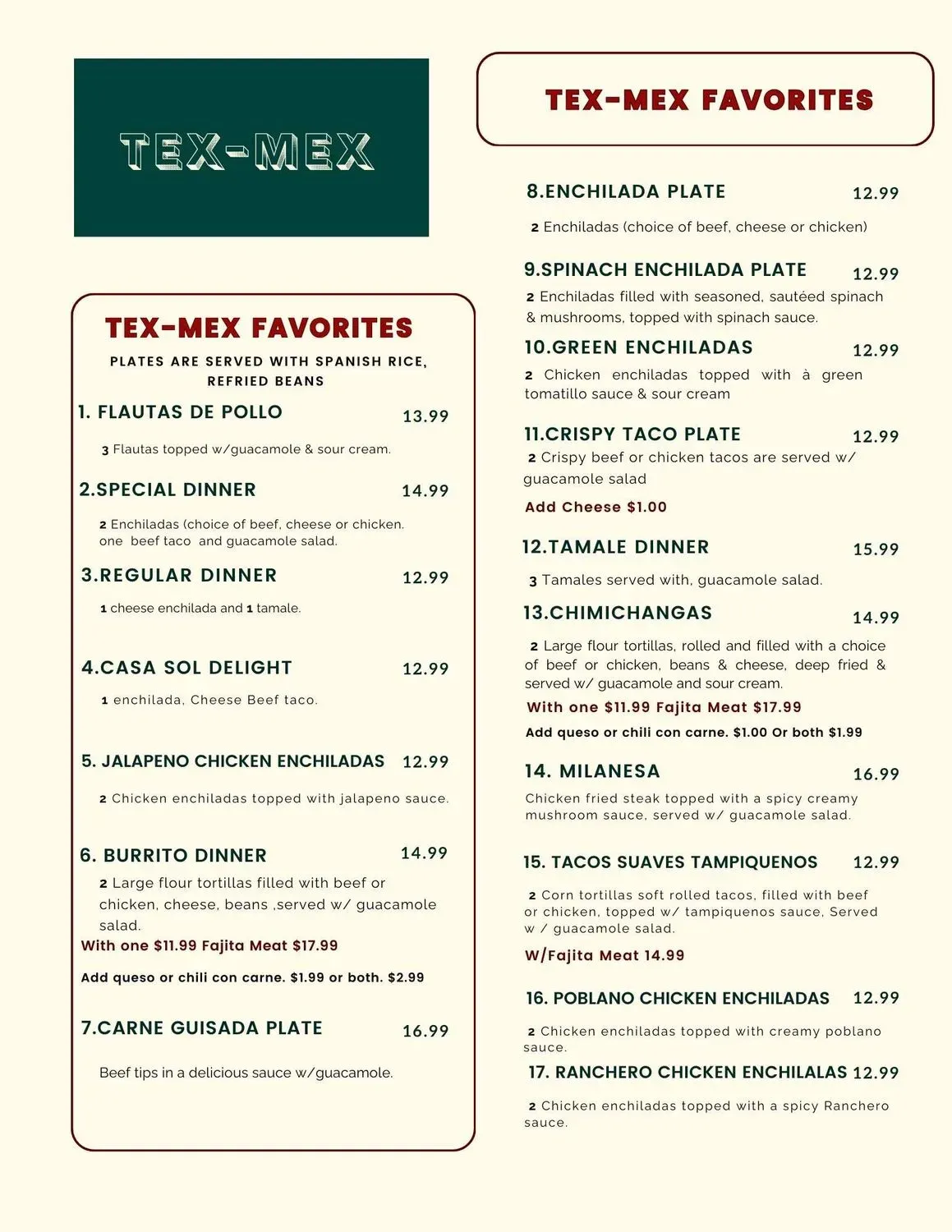 Menu 3