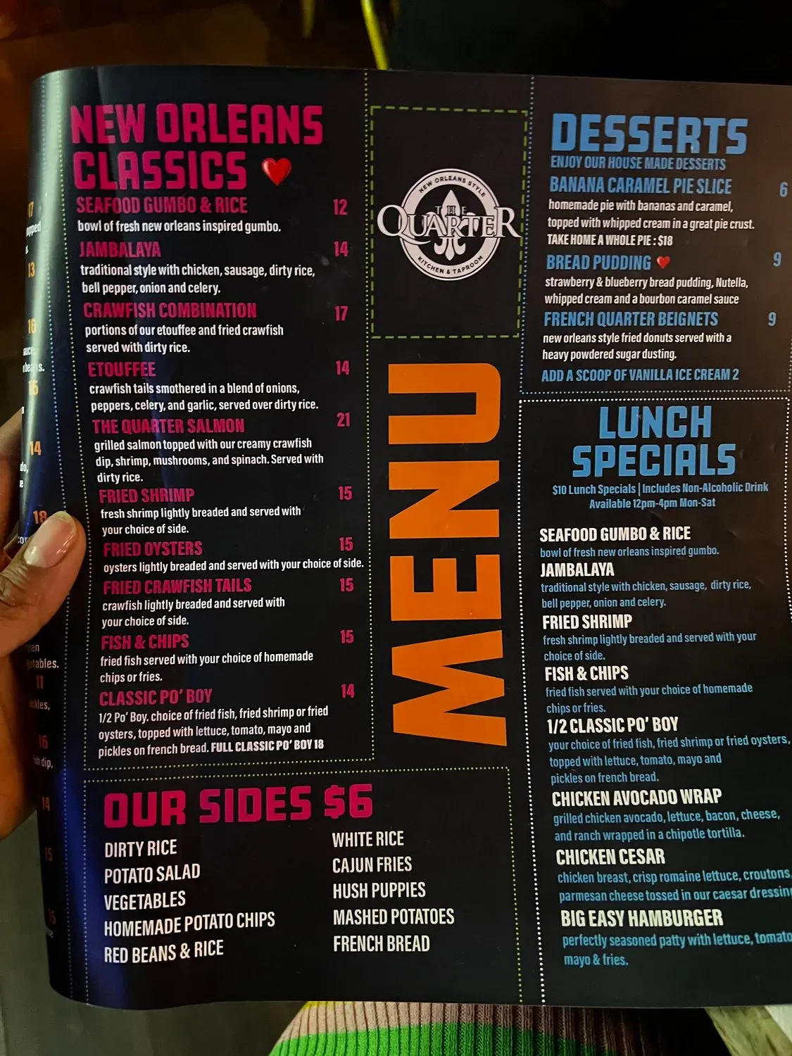 Menu 4