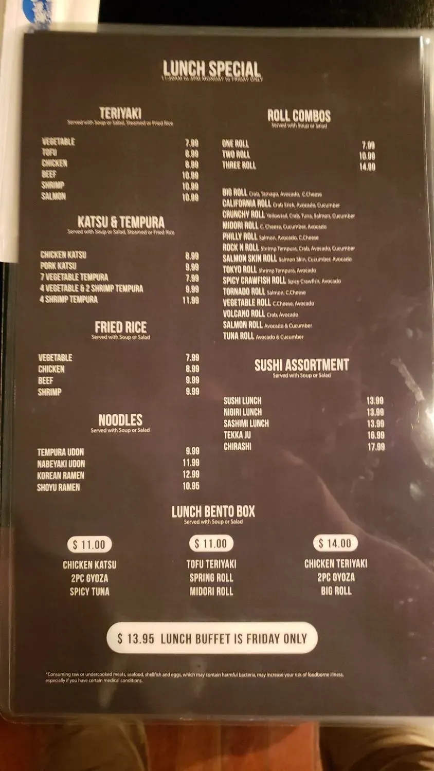 Menu 4