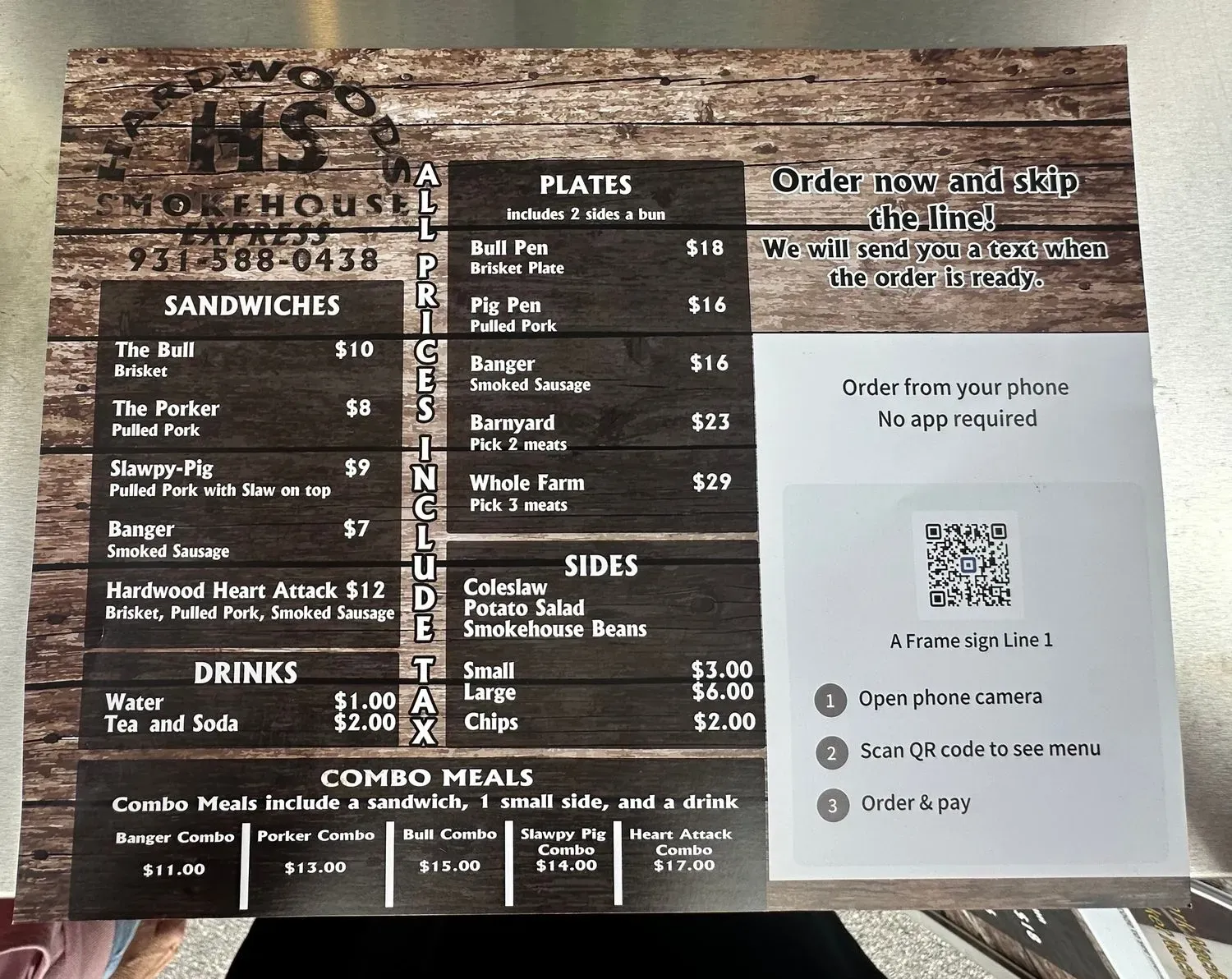 Menu 4