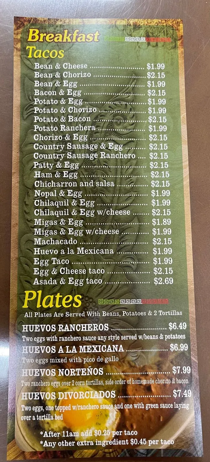 Menu 6