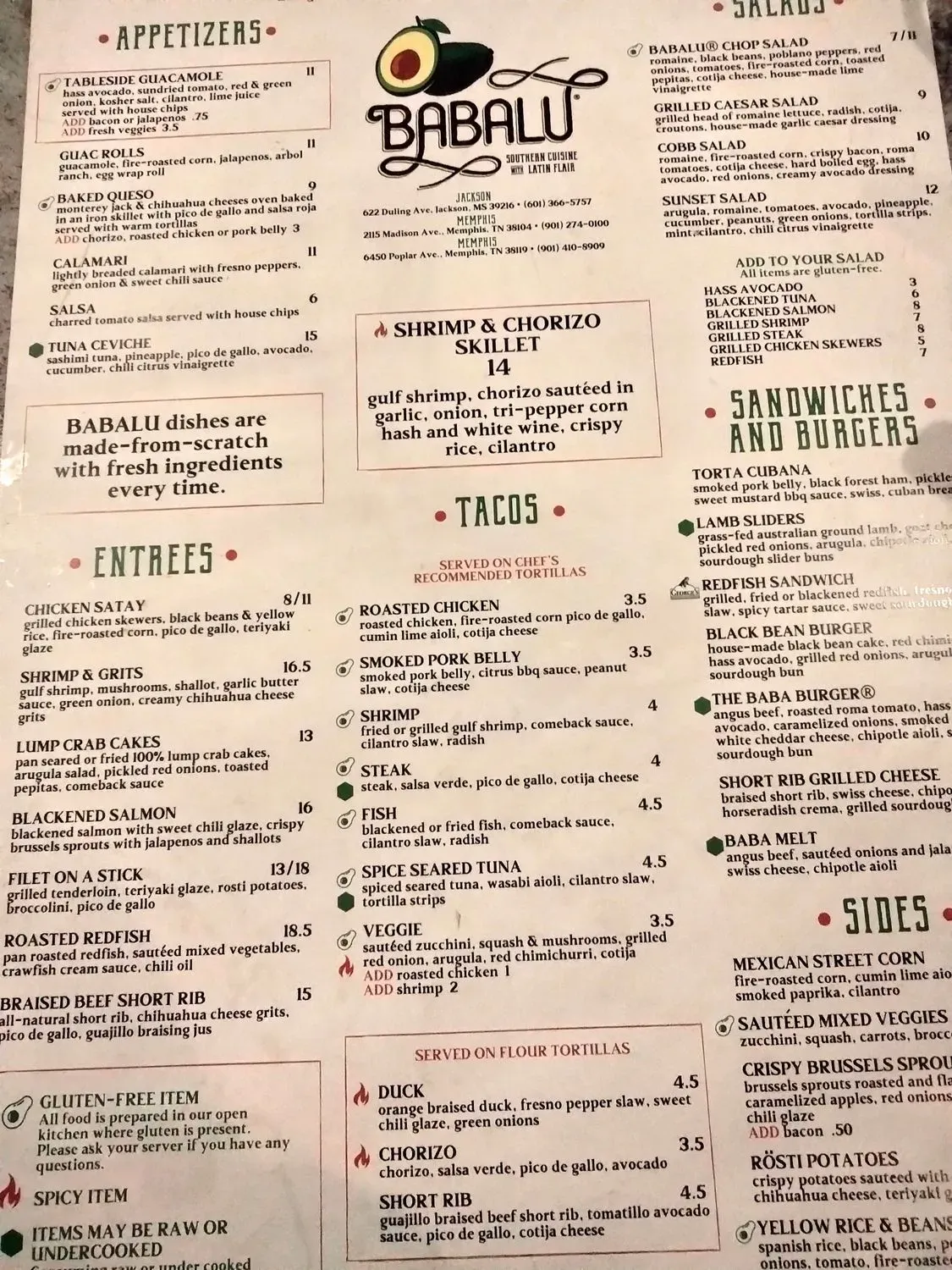 Menu 6