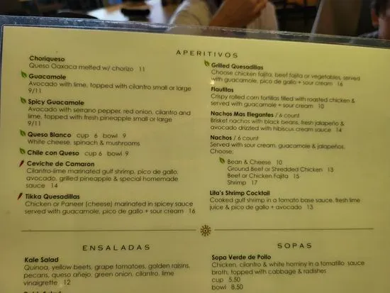 Menu 6