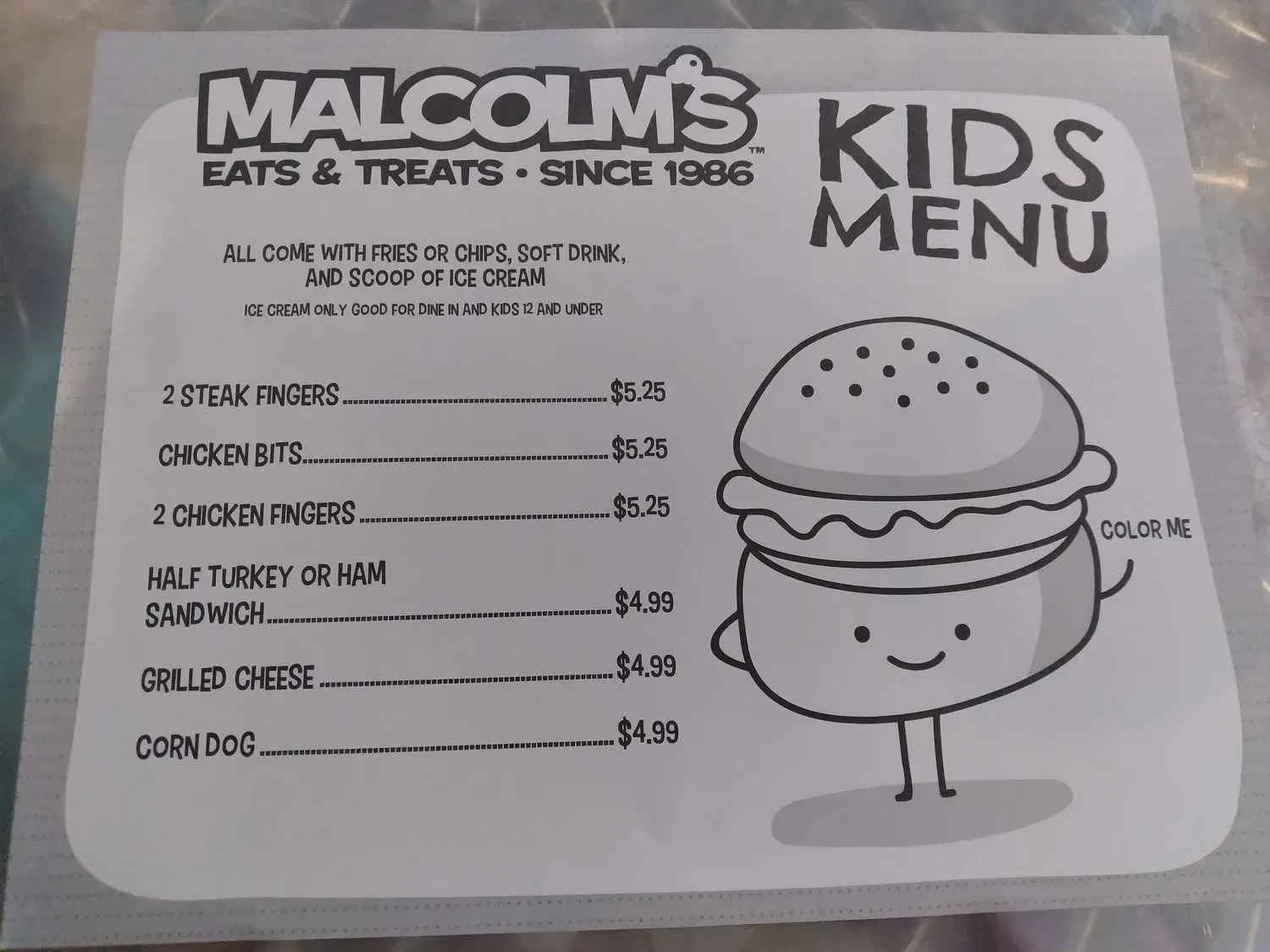 Menu 6