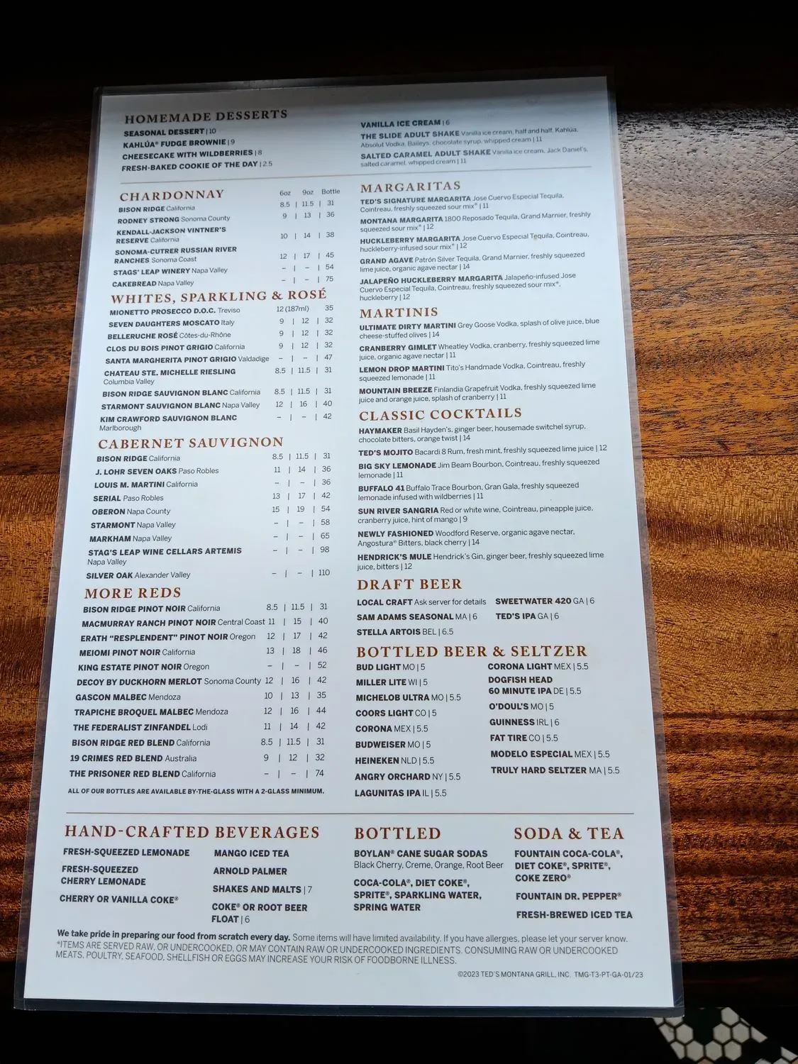 Menu 4