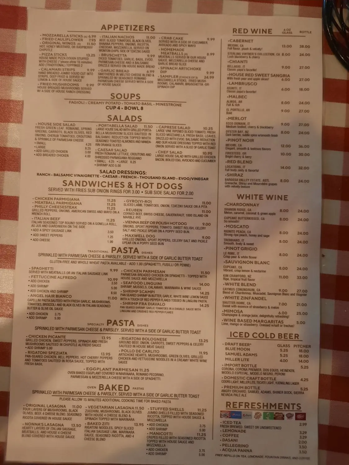 Menu 6