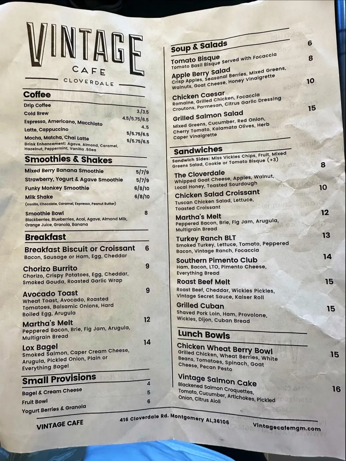 Menu 3