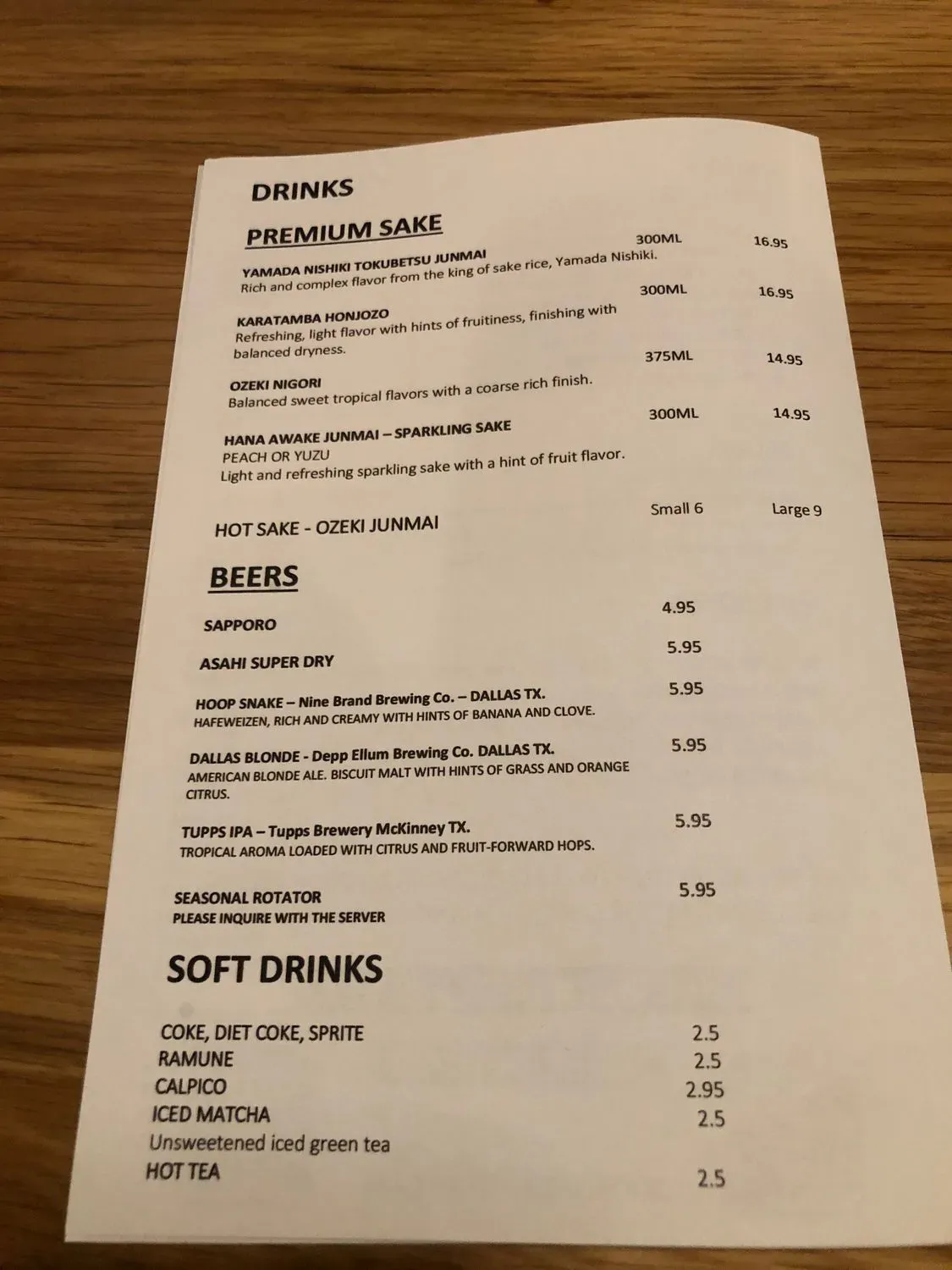 Menu 3