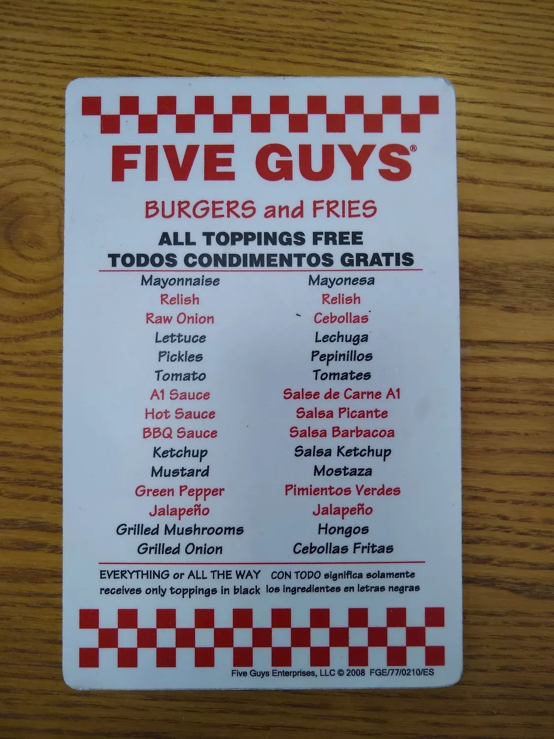 Menu 3