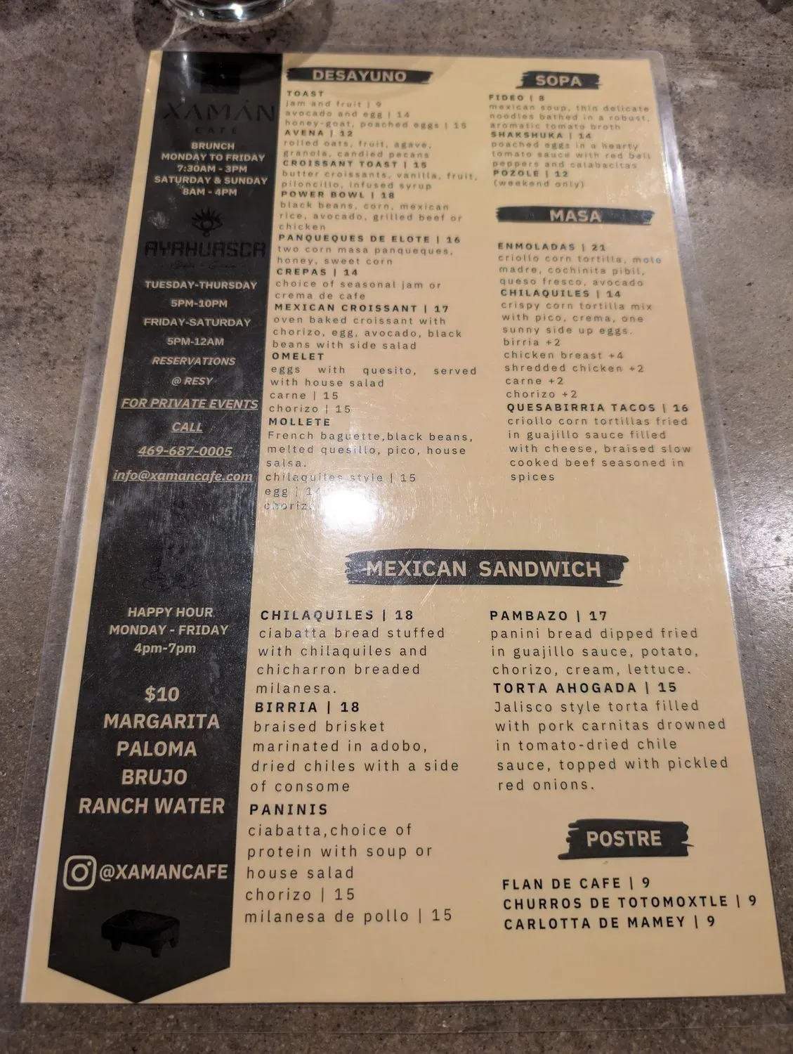 Menu 3