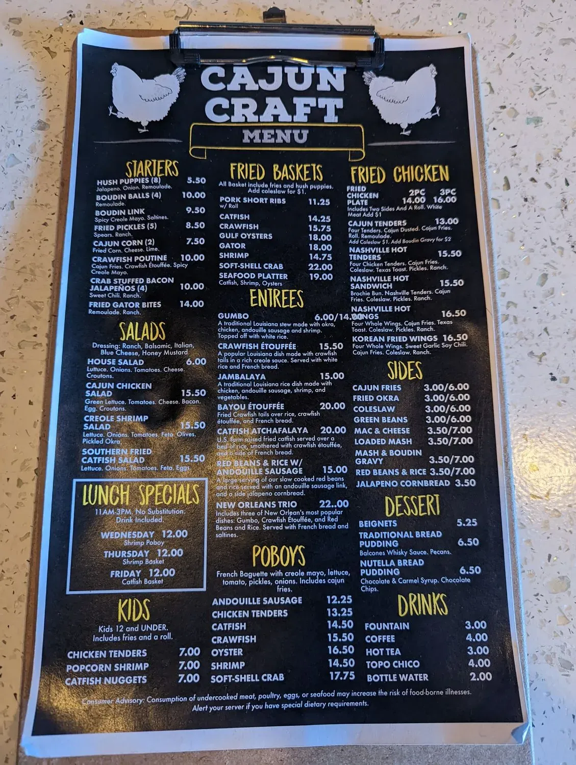 Menu 6