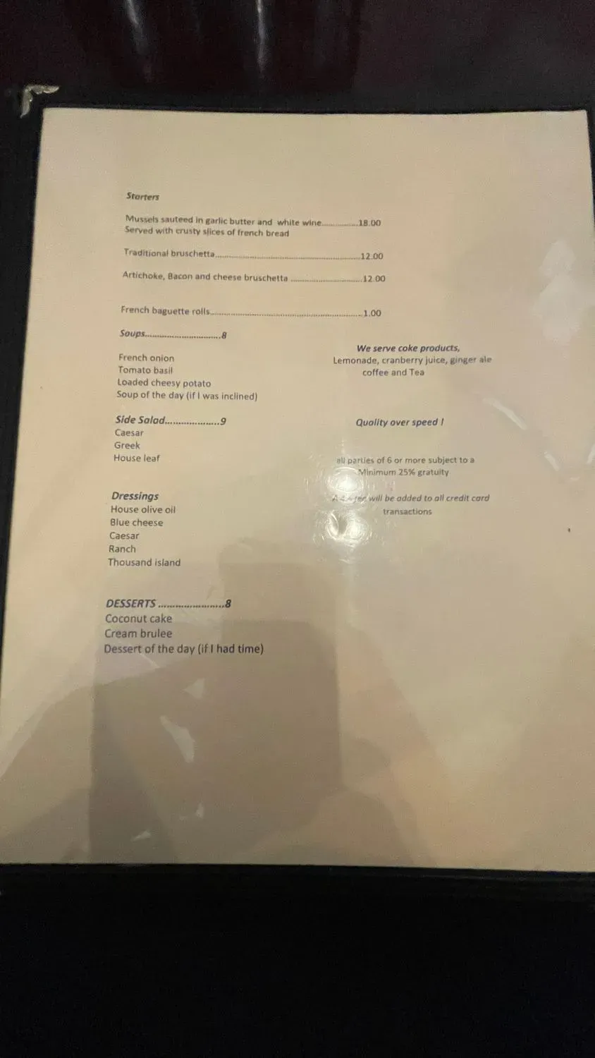 Menu 3