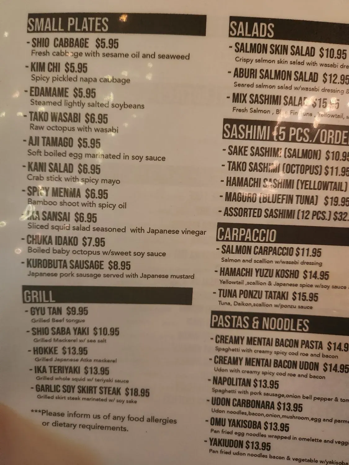 Menu 6