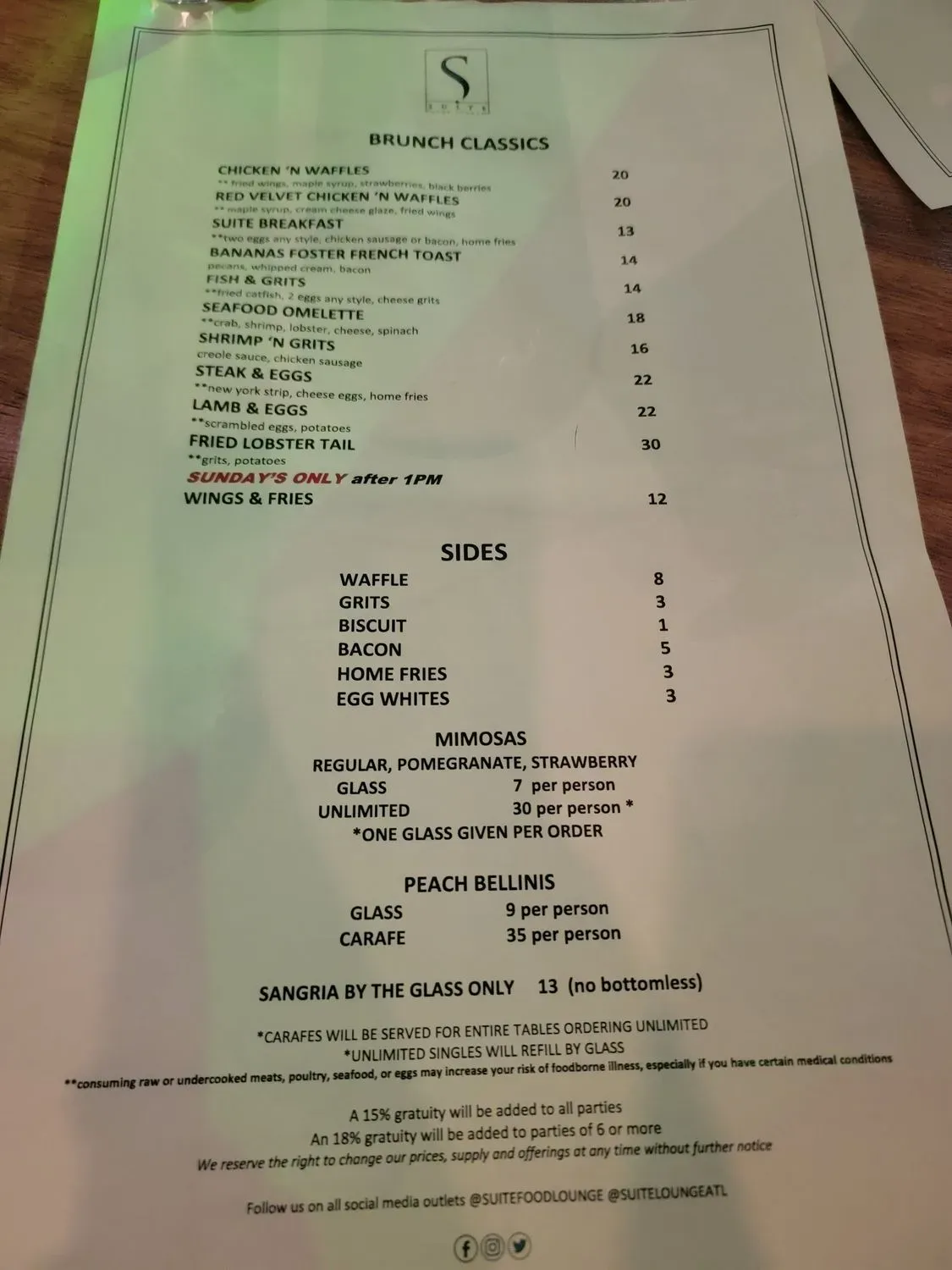 Menu 6