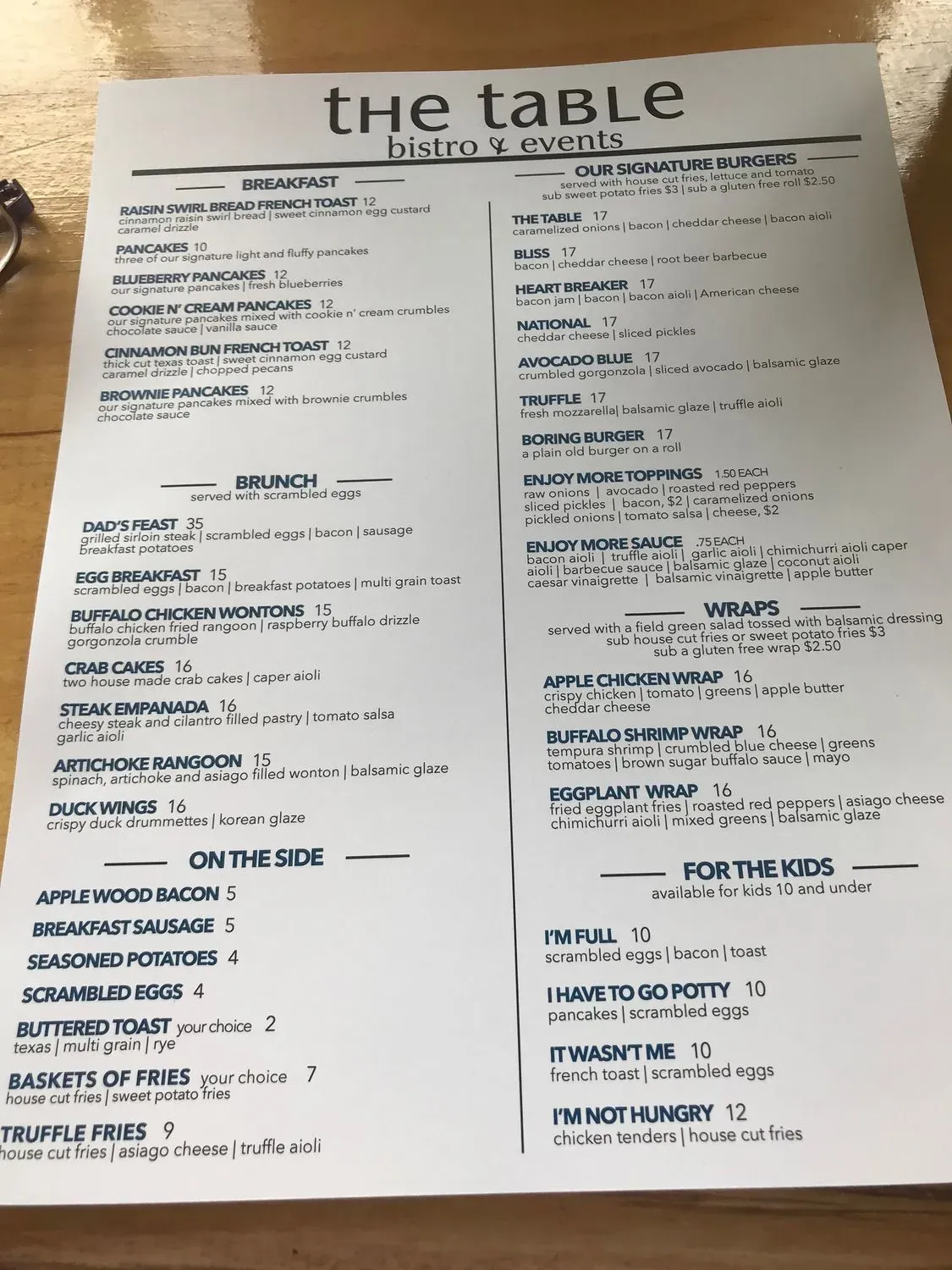 Menu 6