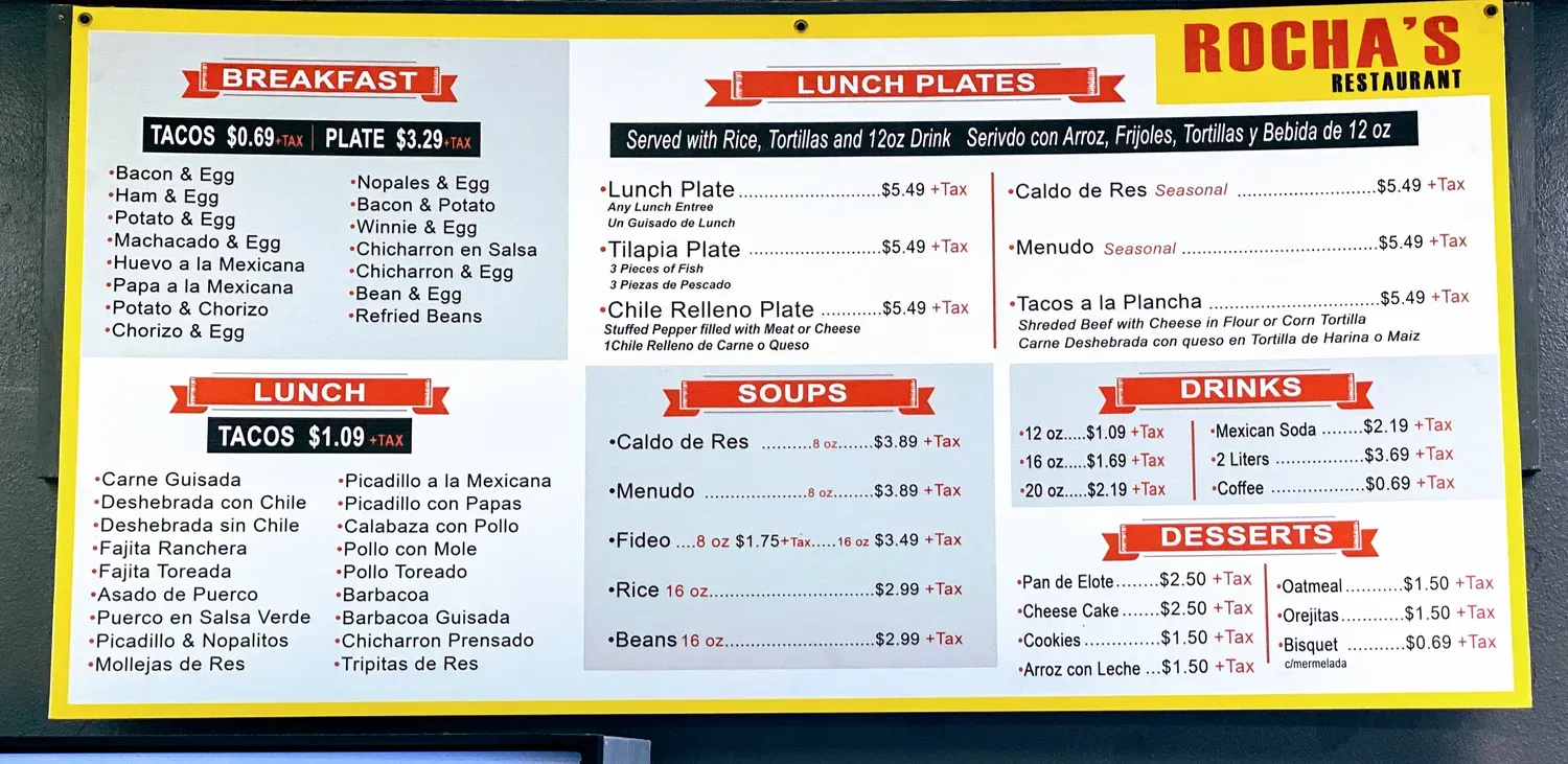 Menu 6