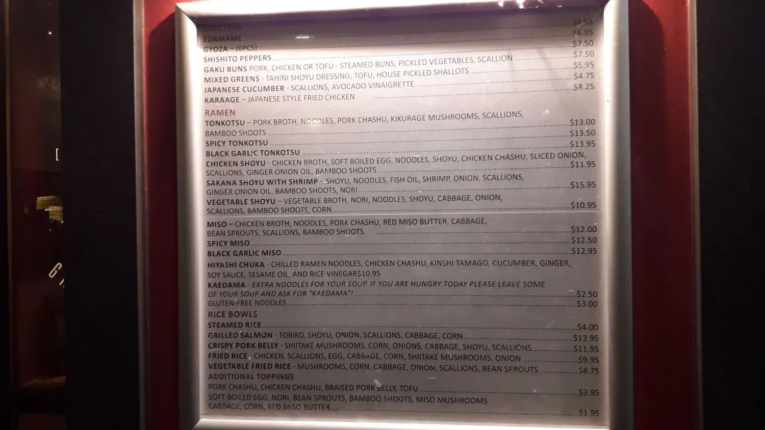 Menu 3