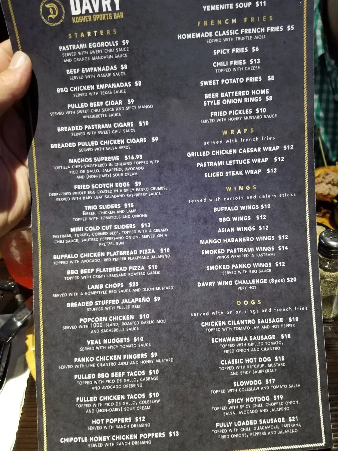 Menu 6