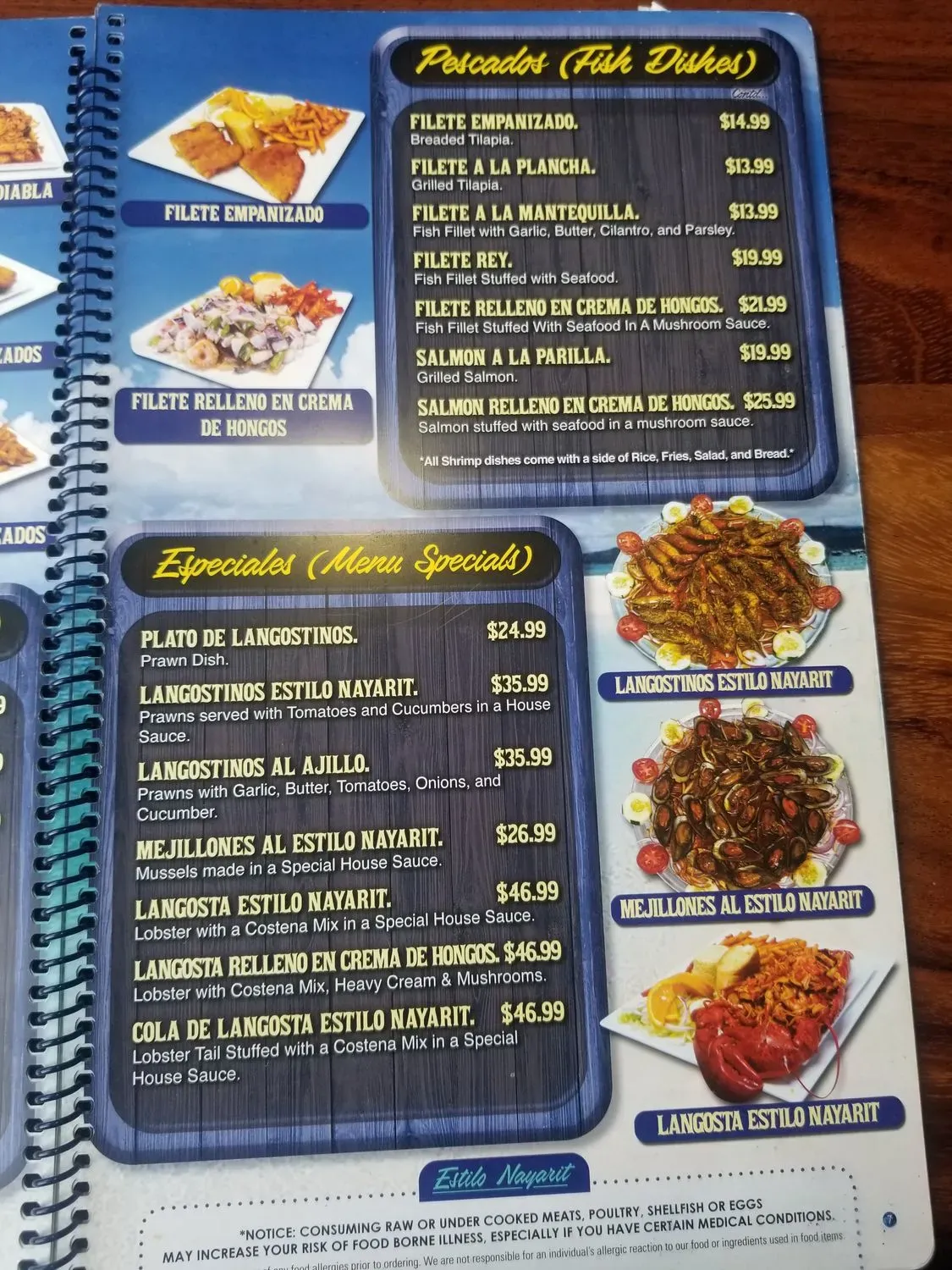 Menu 6