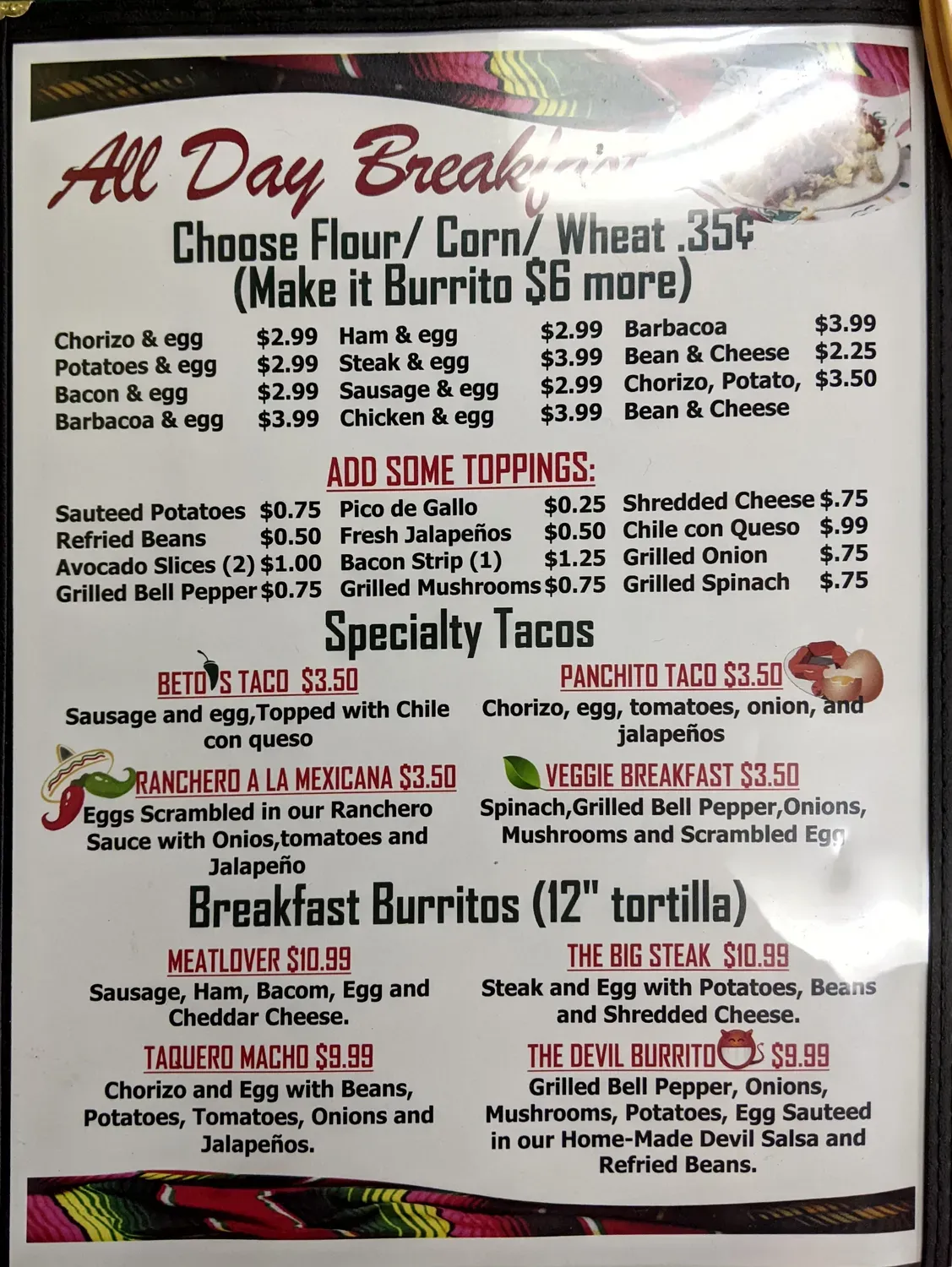 Menu 3