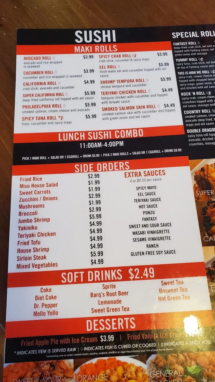 Menu 4