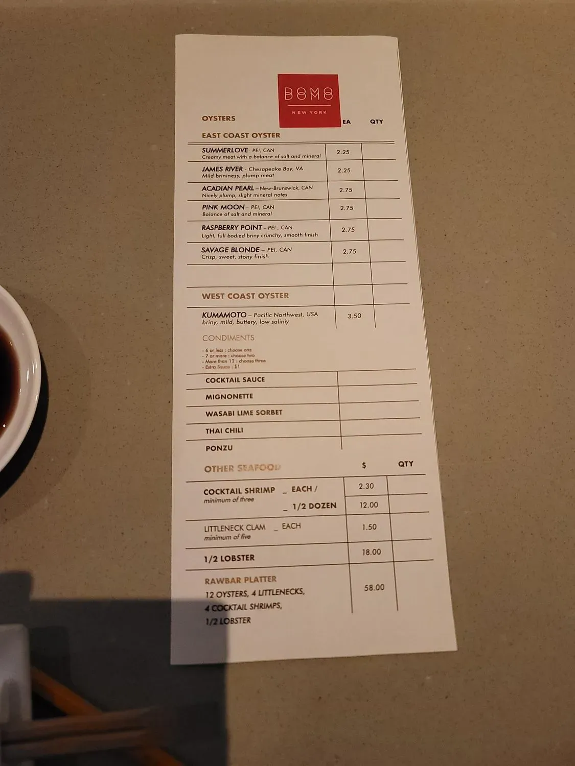 Menu 3