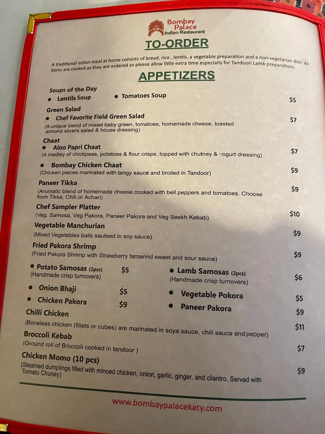 Menu 4