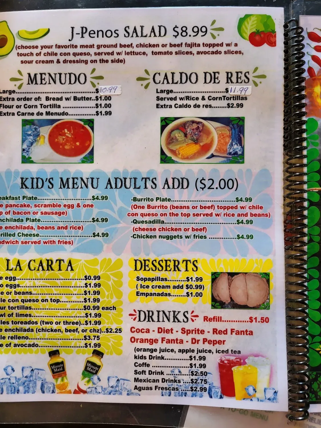 Menu 4