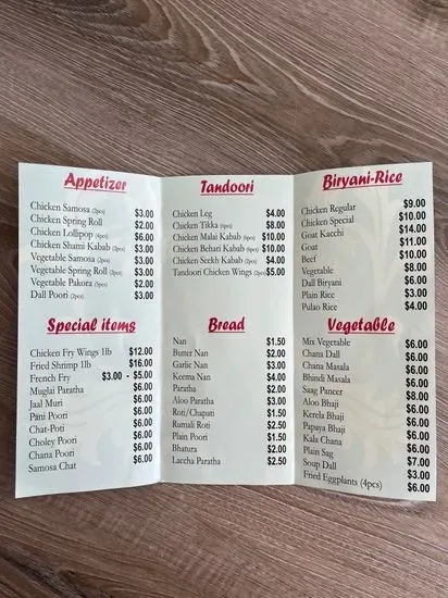 Menu 4