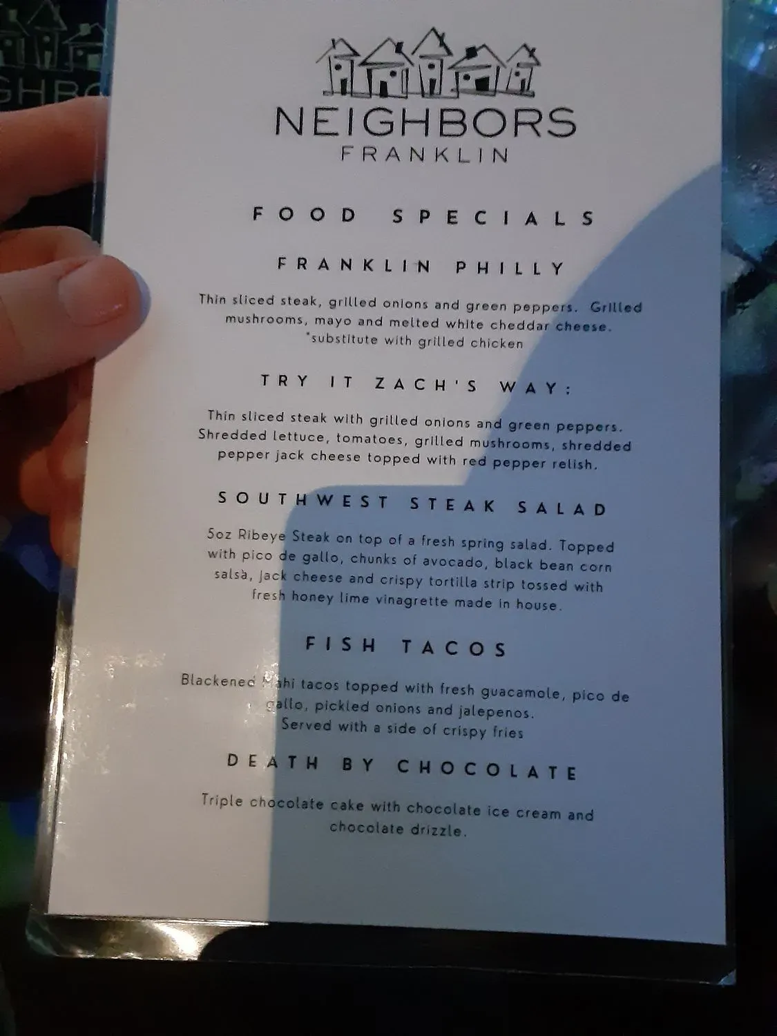 Menu 4