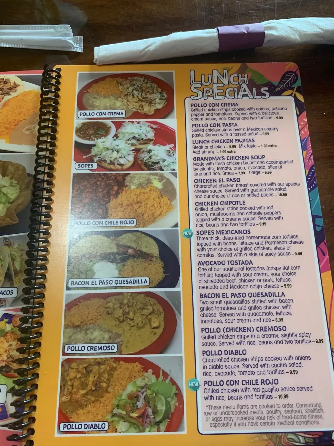 Menu 3