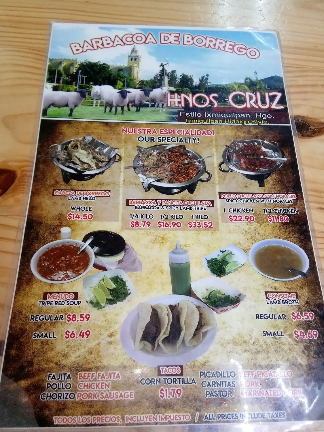 Menu 3