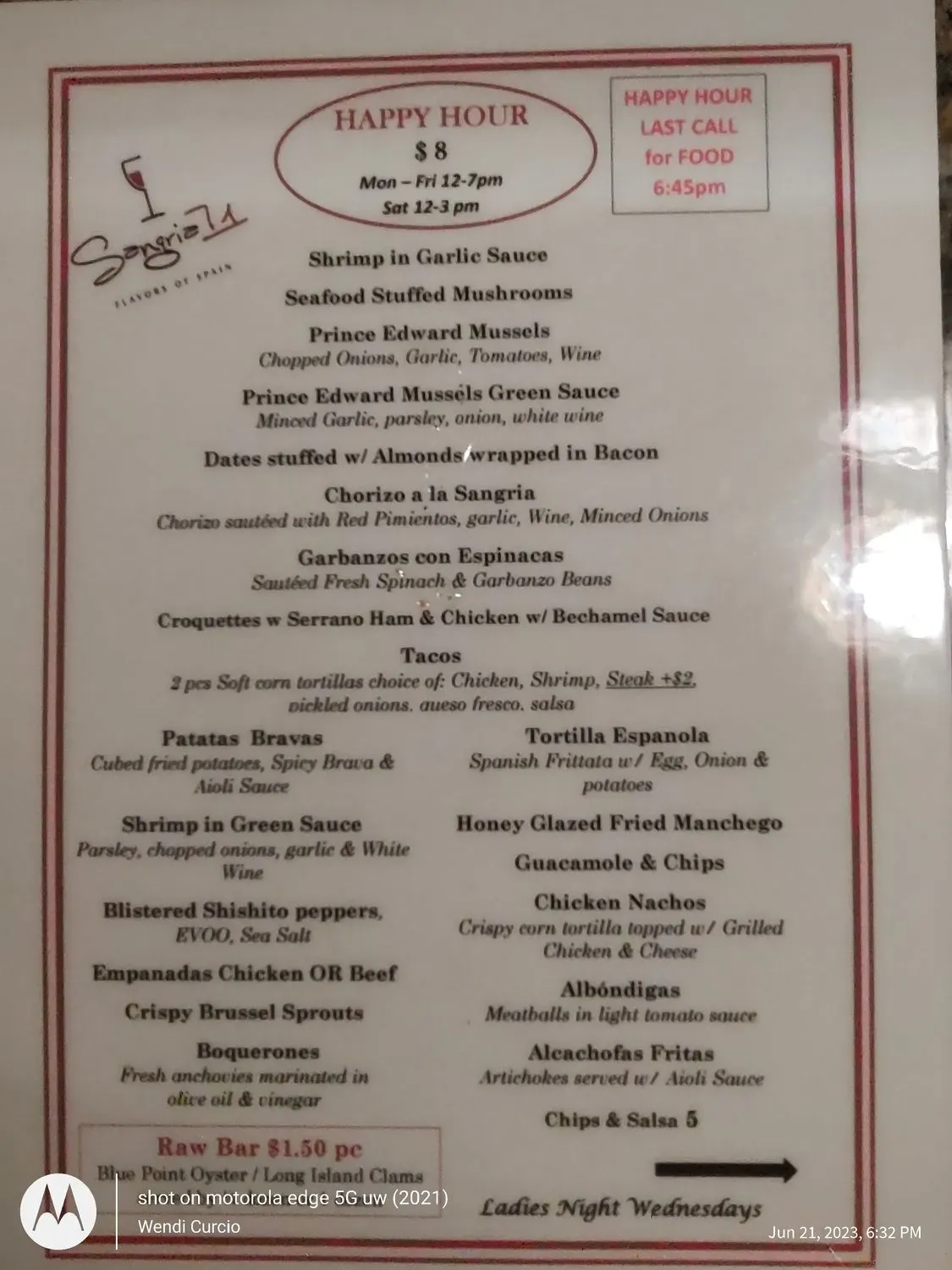 Menu 6