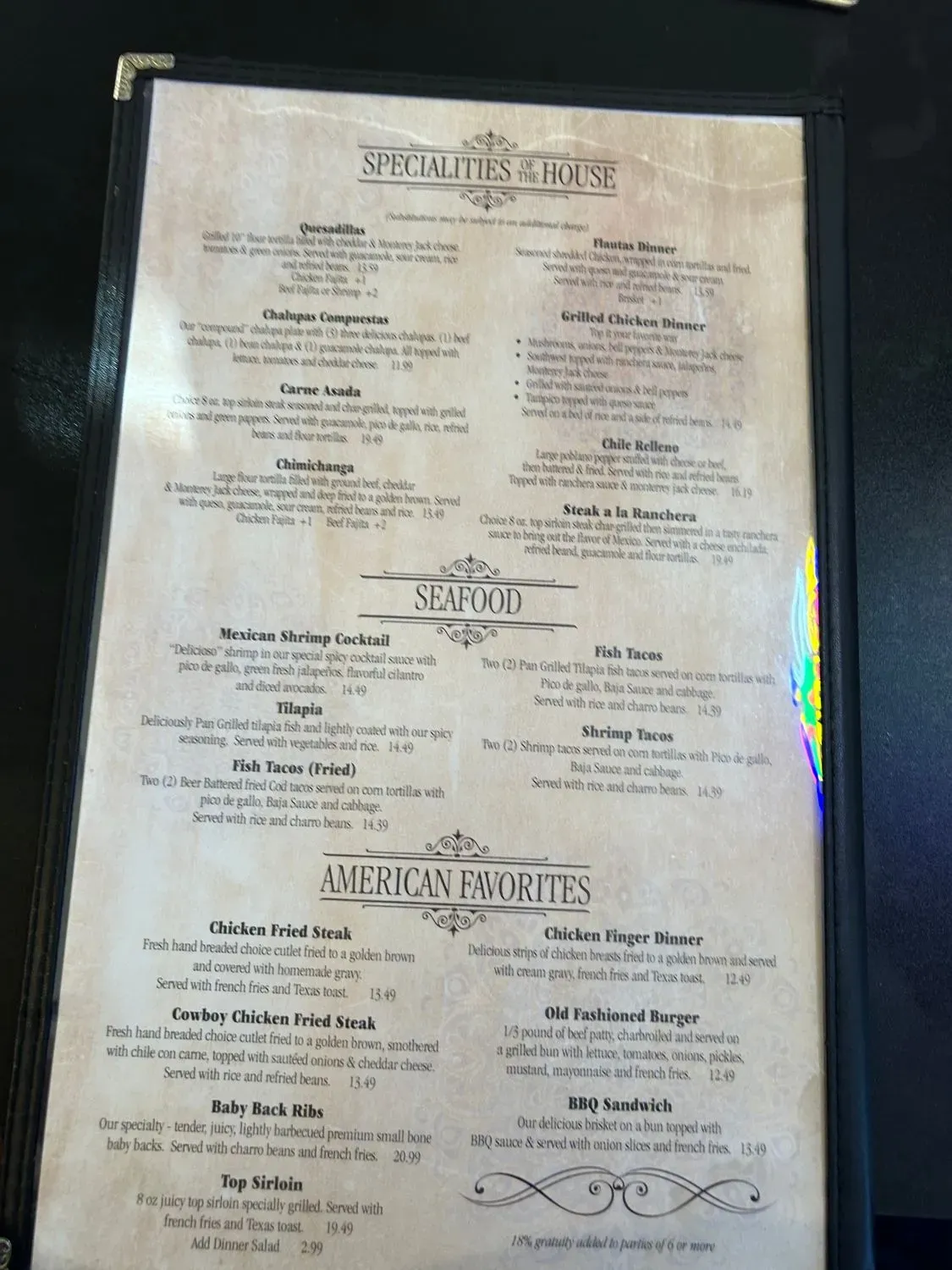 Menu 6