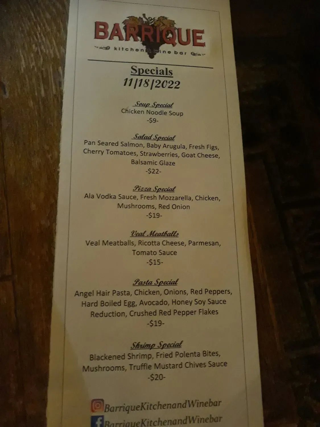 Menu 6