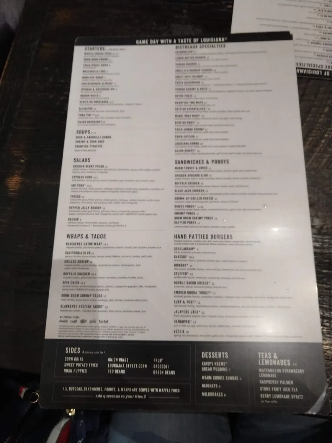 Menu 6