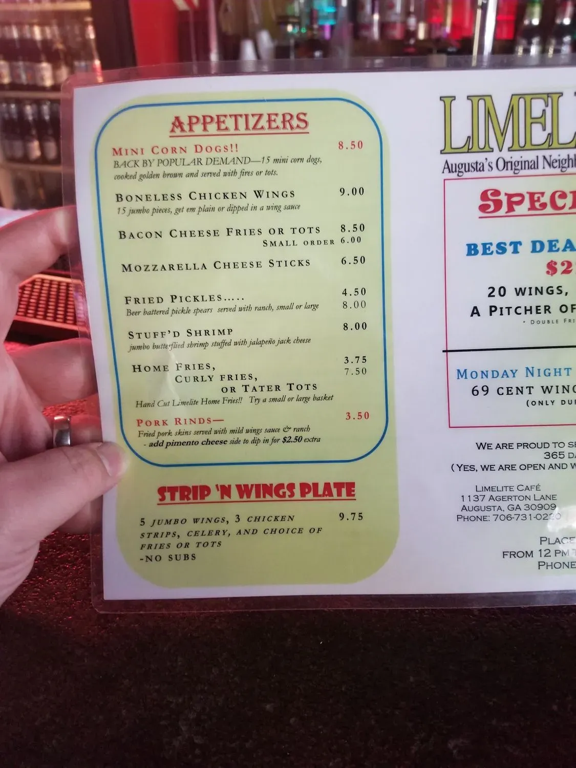 Menu 4