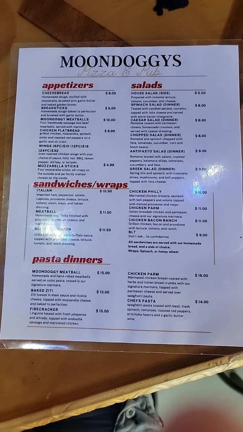 Menu 3